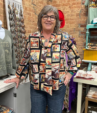 Cowboy Stamp Blouse