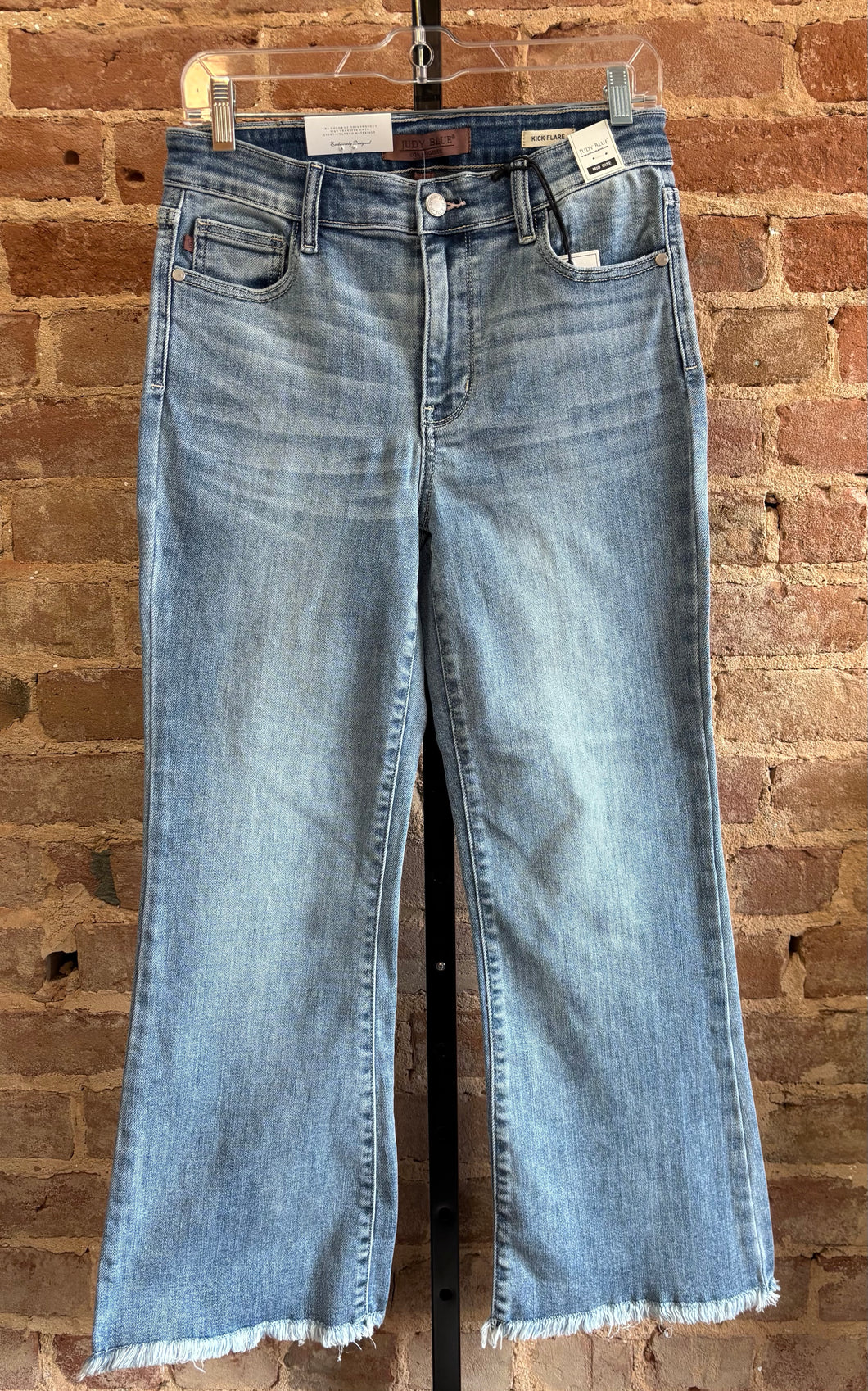 Kick Flare W Frayed Hem JB