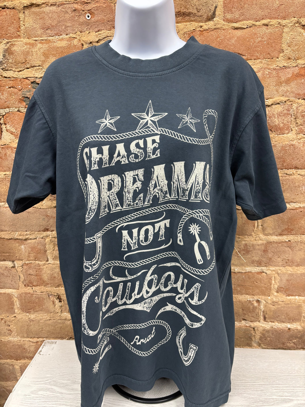 Chase Dreams Not Cowboys Tee