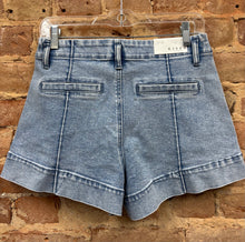 High Rise Denim Shorts