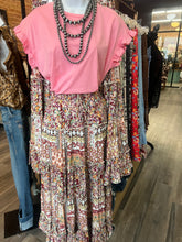 Pink Ruffled Short Sleeve Top
