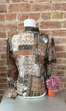 Fall Patches Removable Tie Front Top