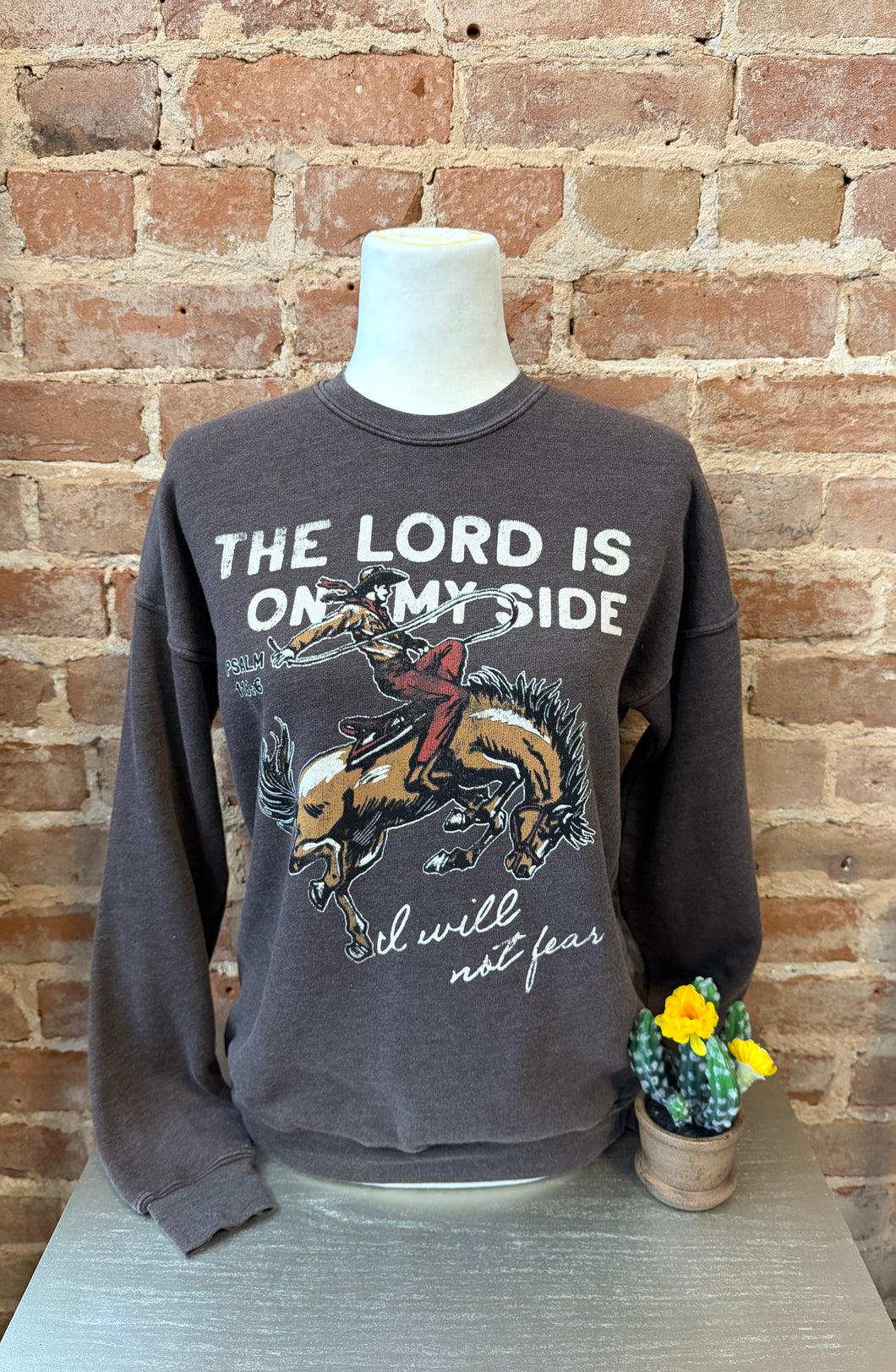 Lord is on my Side Crewneck