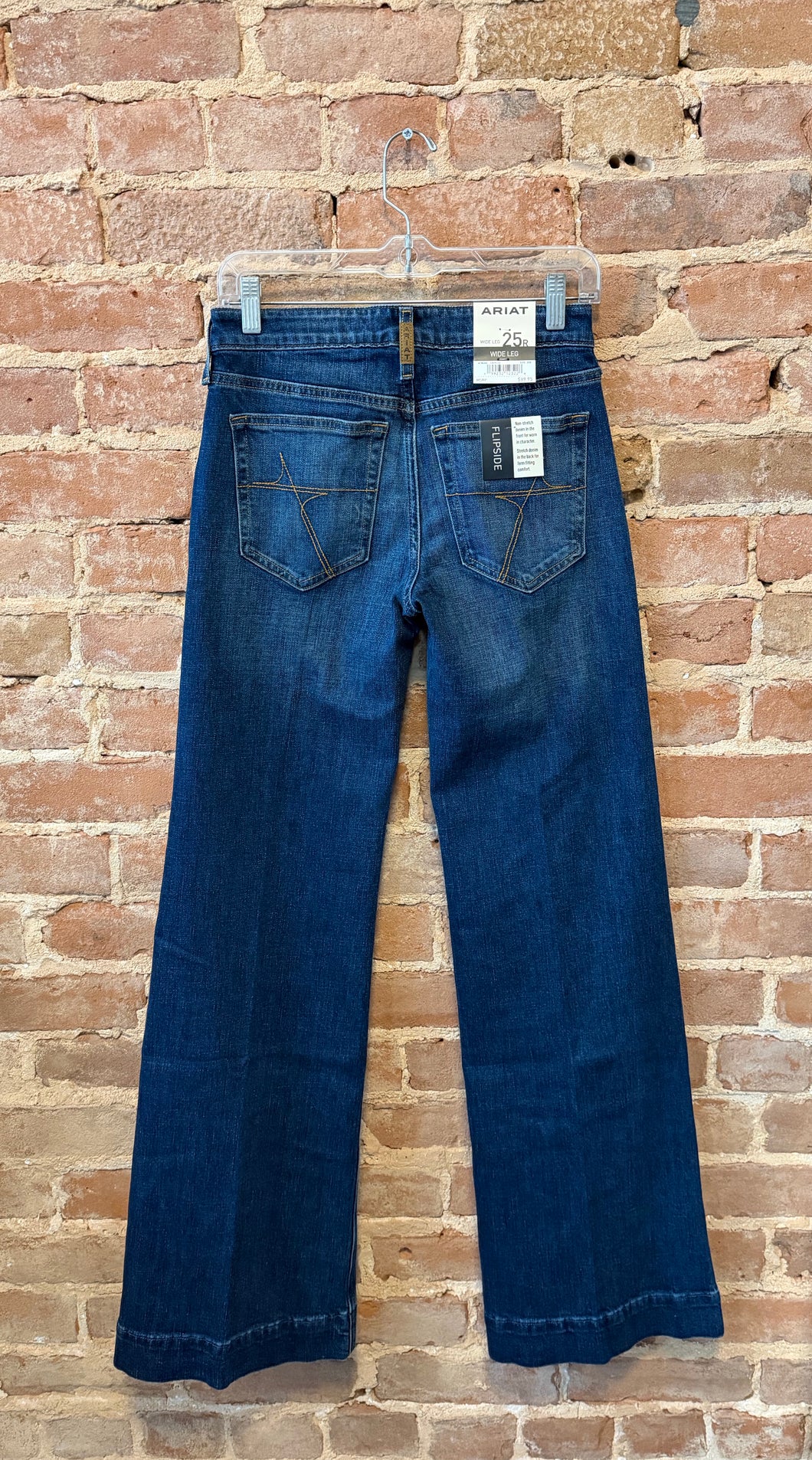 Perfect Rise Petra Flipside Wide Leg Jeans