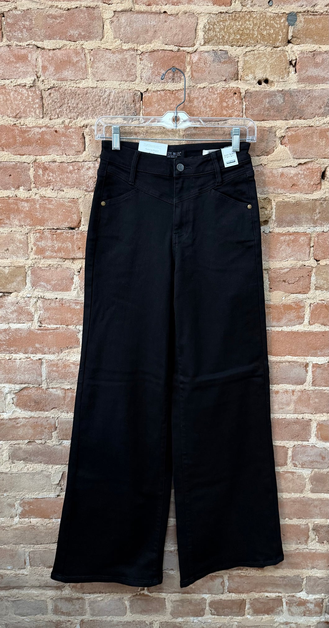 Retro Wide Front Yoke Jean