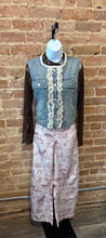 Denim Ruffle Vest