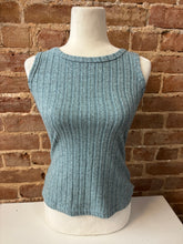Mineral Washed Ribbed Tank Top