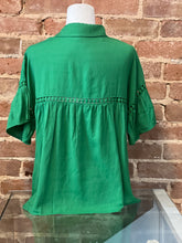 Collared V Neck