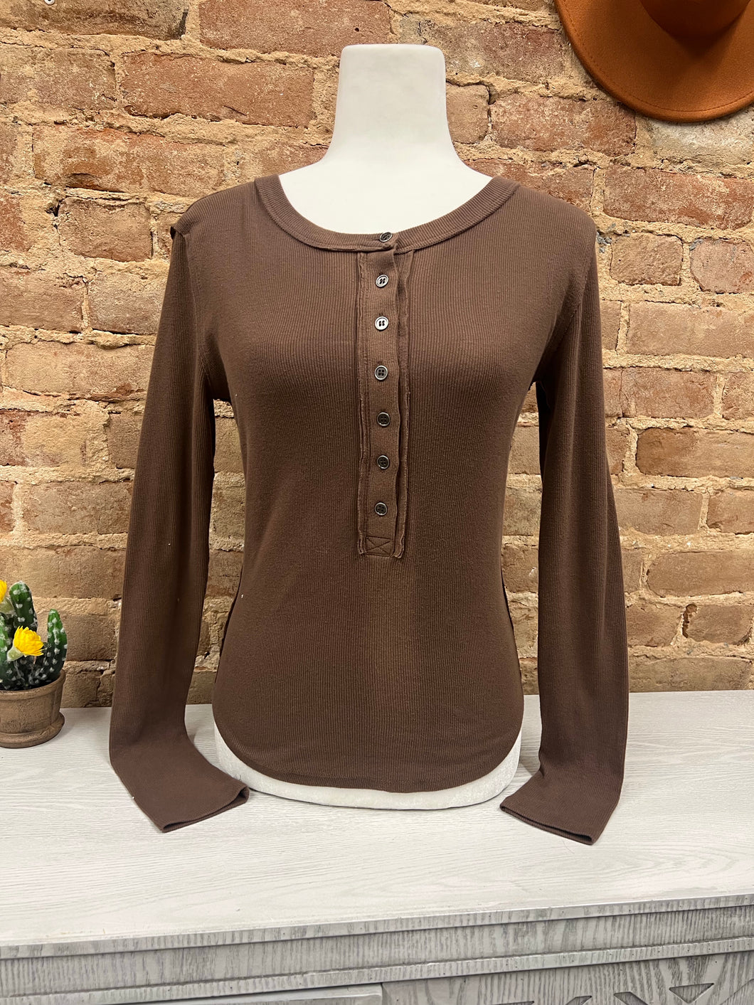 Long Sleeve Henley