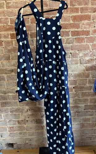 Polka Dot Sling Jumpsuit