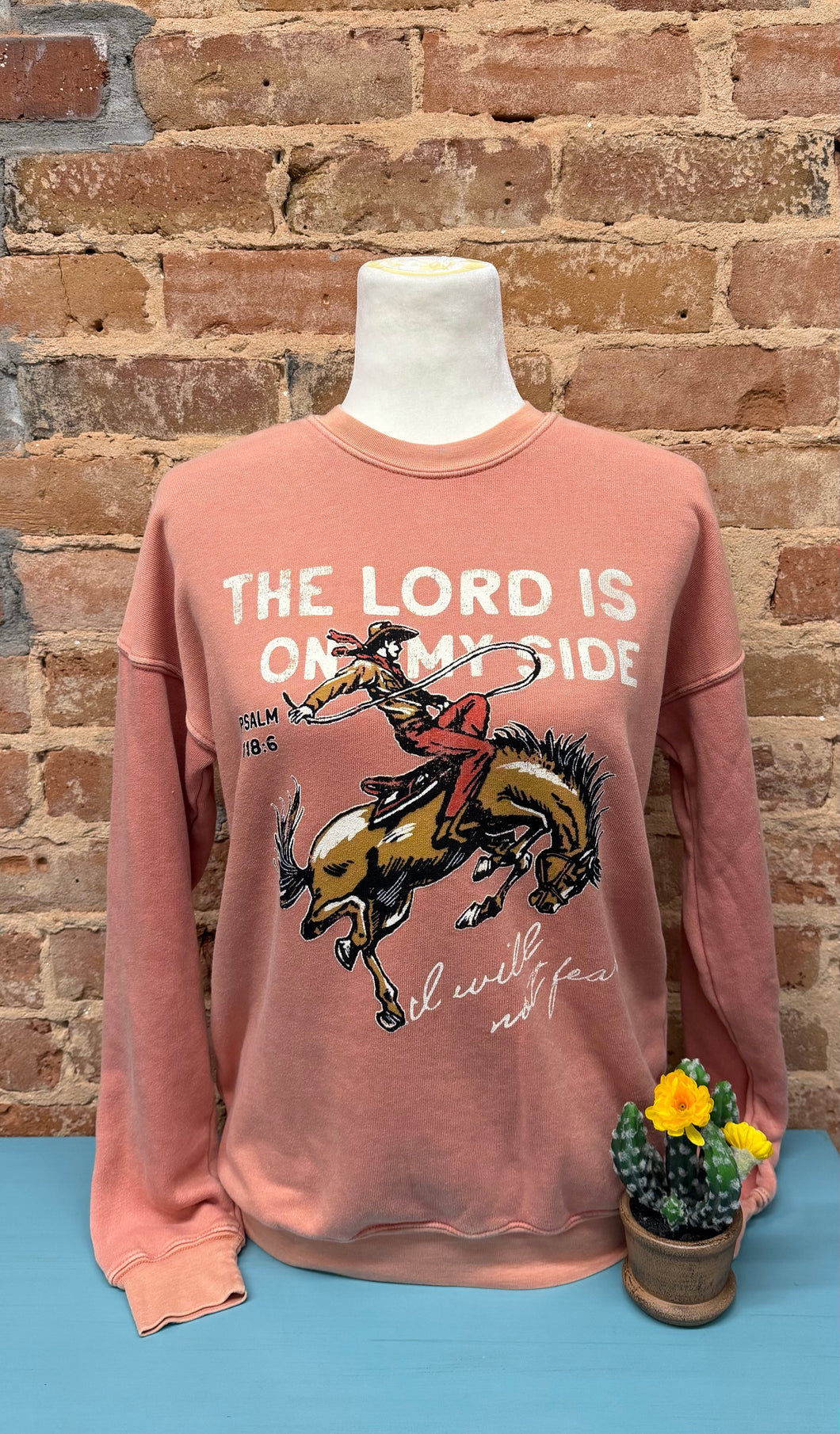 Lord is on My Side Crewneck