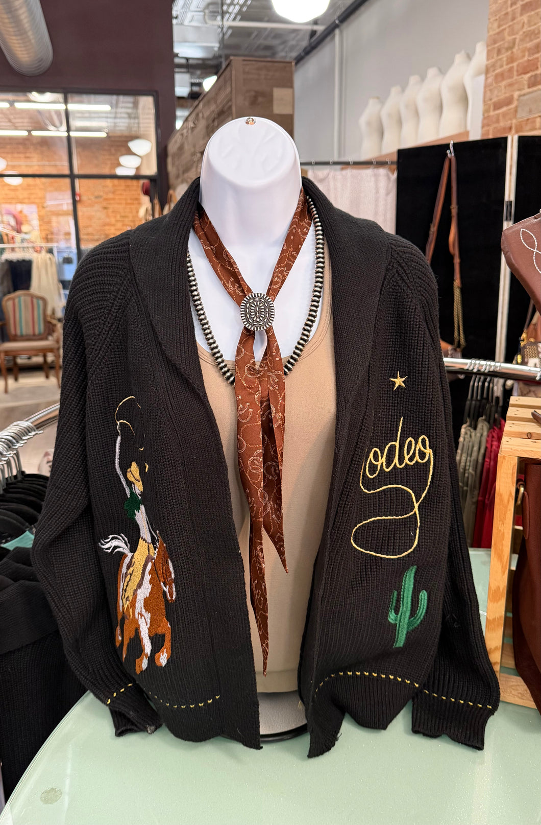 Western Cowboy Yeehaw Cardigan