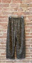 Abstract Leopard Barrel Pants