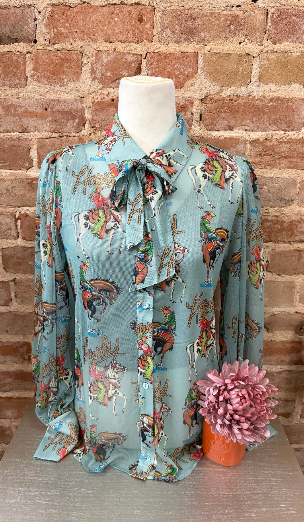 Mesh Howdy Top
