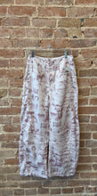 Western Print Barrel Pant