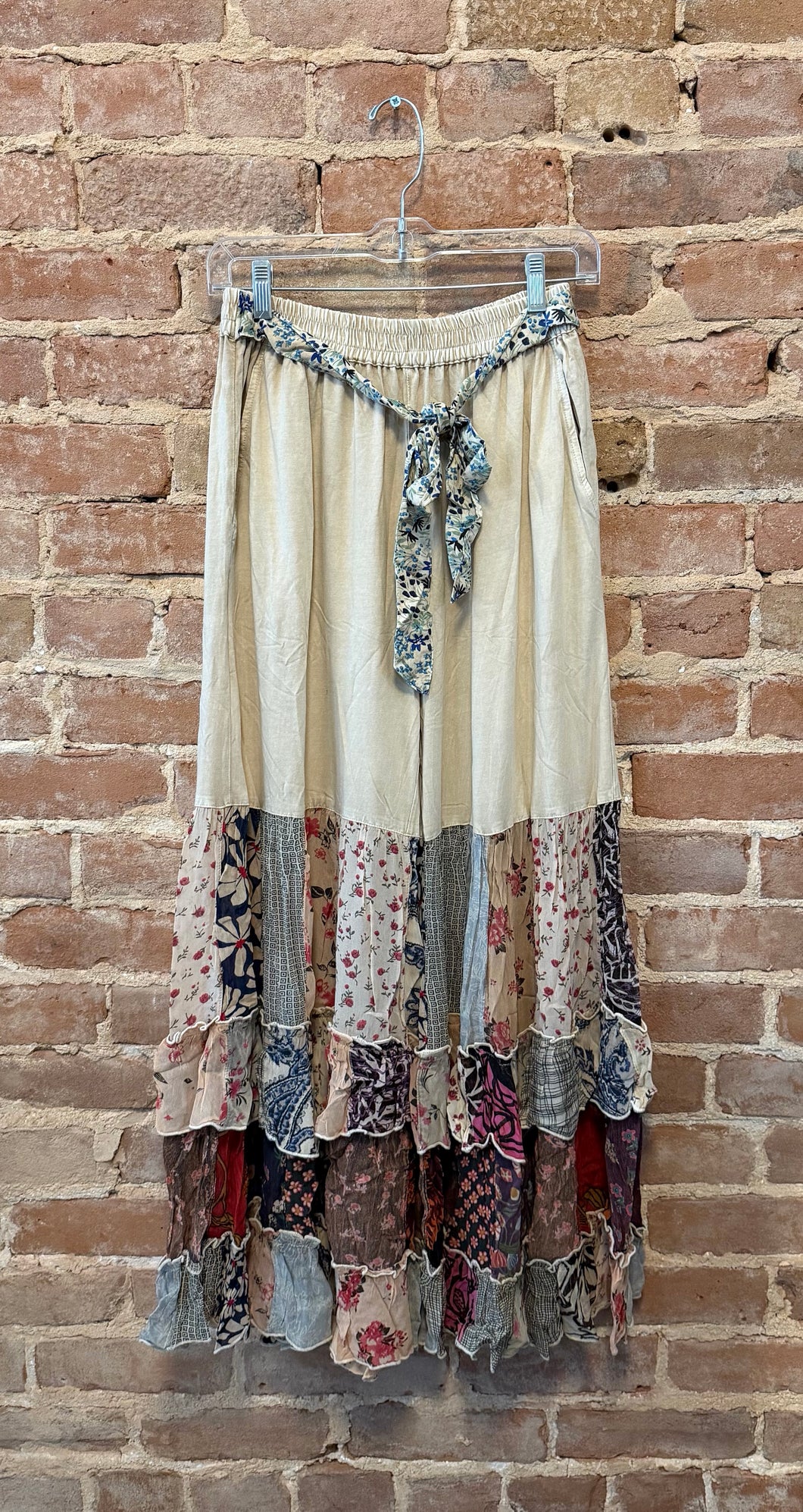 Boho Ruffled Pants