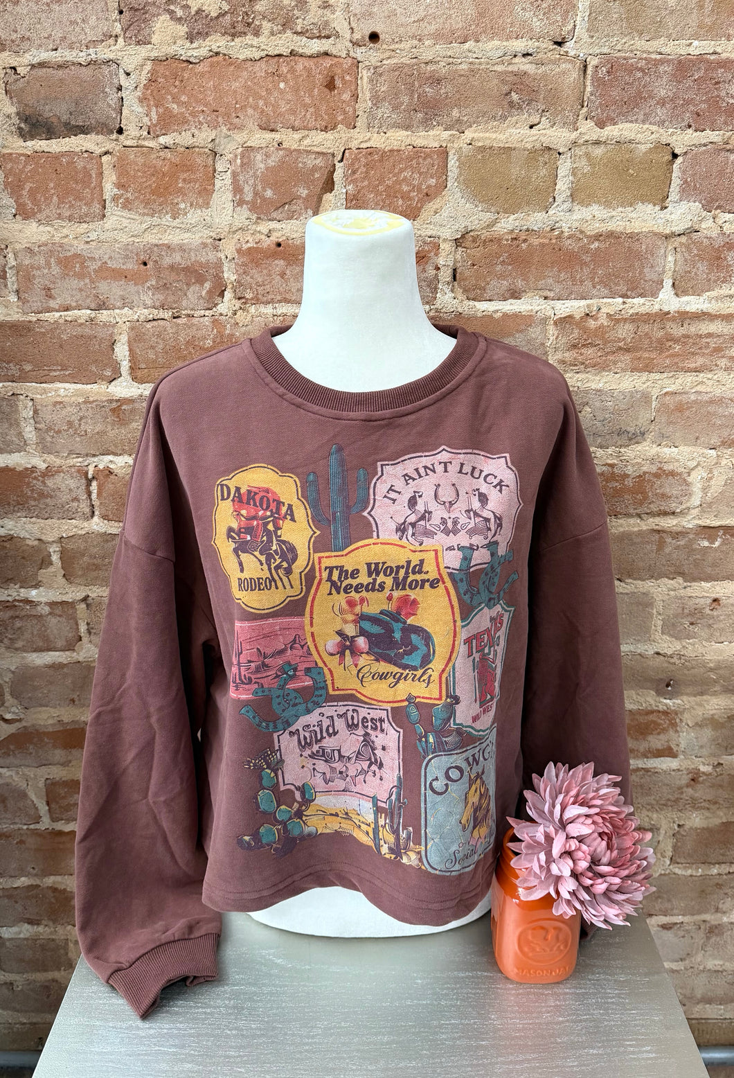 Wild West Fringe Sweatshirt