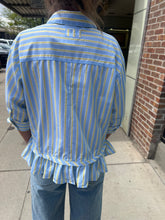 Striped Button Down Top