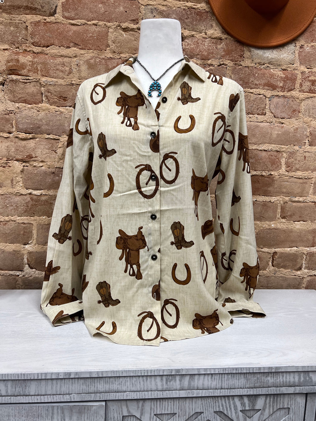 Saddle & Ropes Blouse