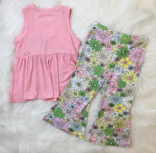 Girls Floral Two Piece Set