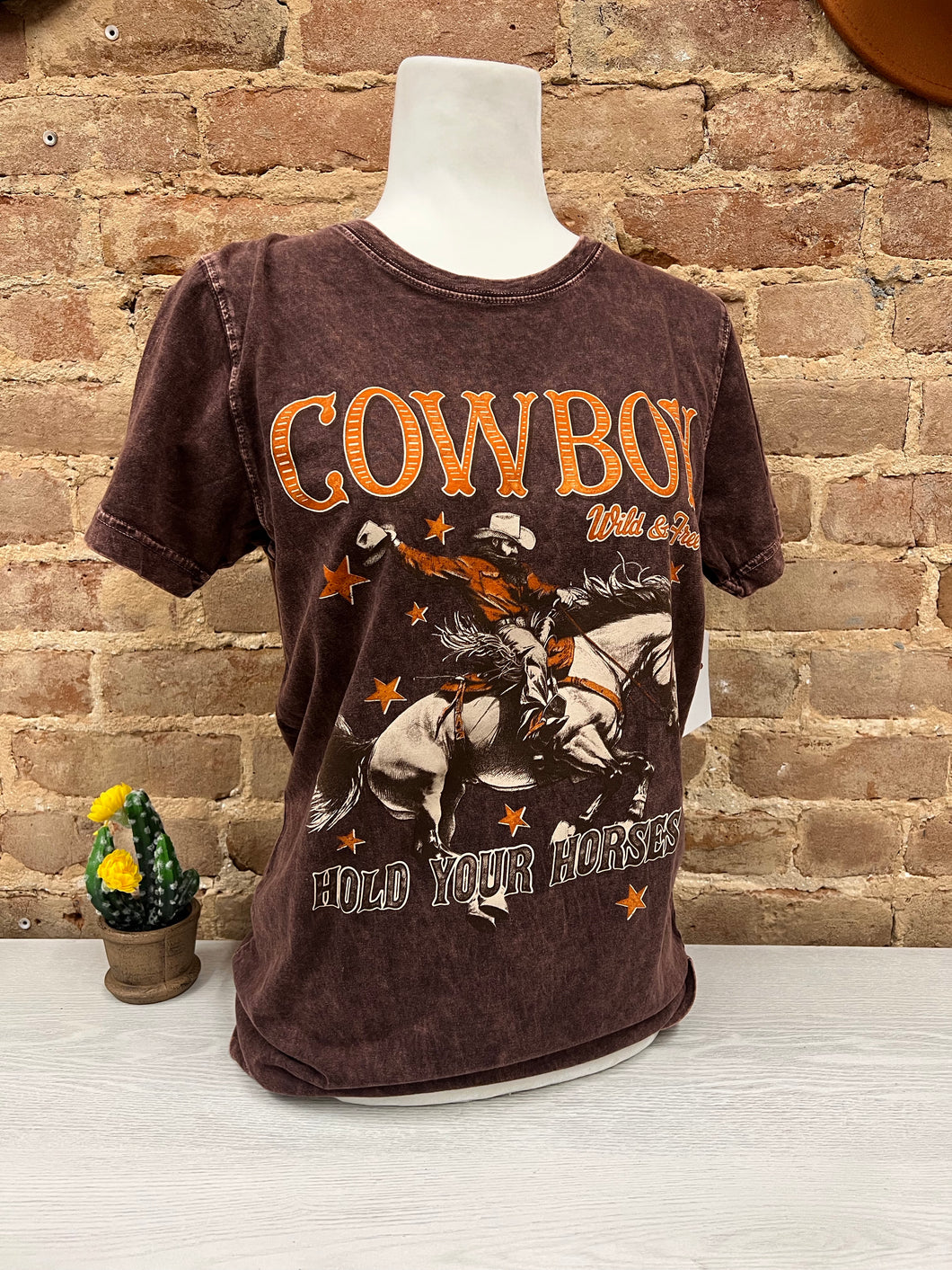 Cowboy Hold Your Horses