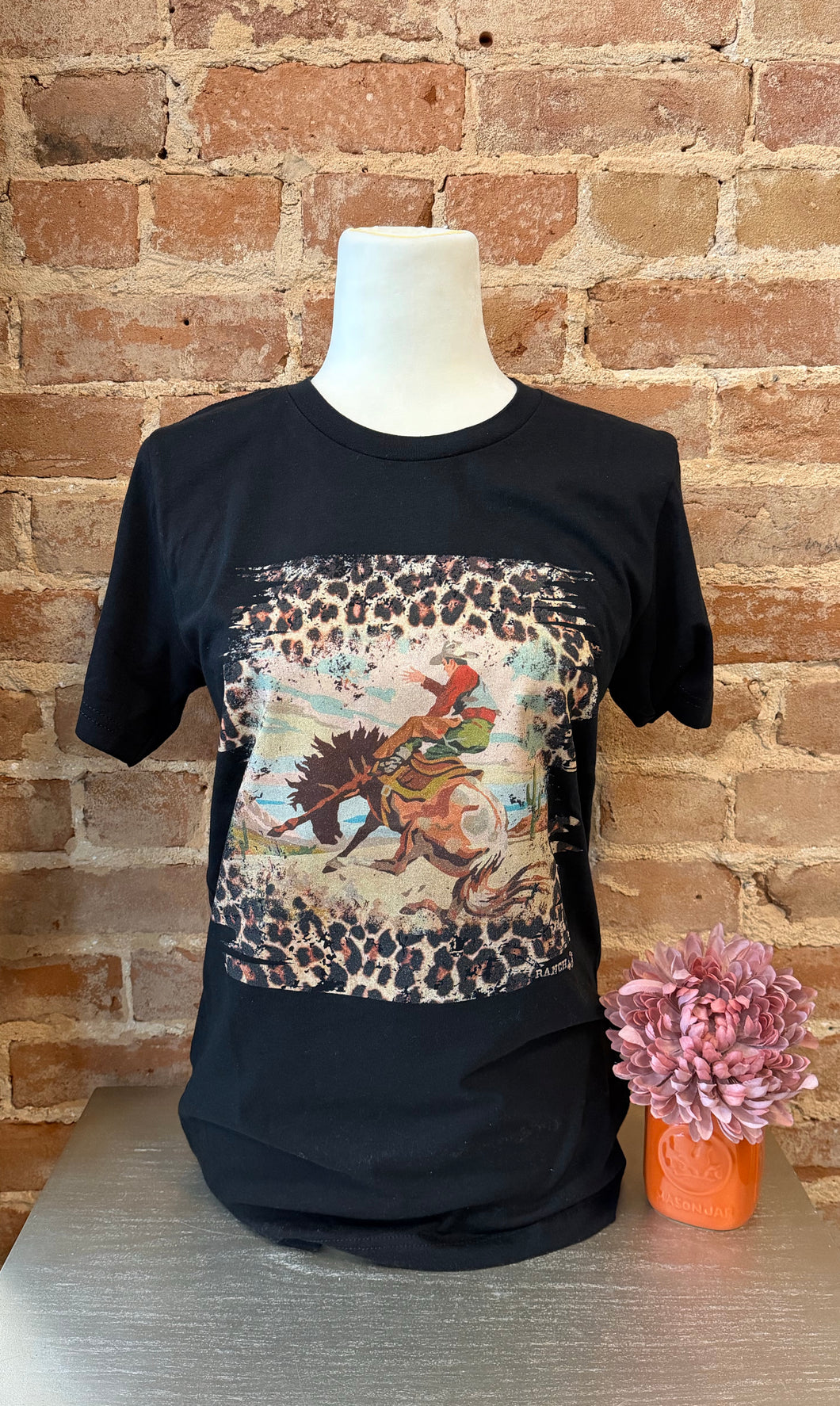 Leopard Bronc Graphic