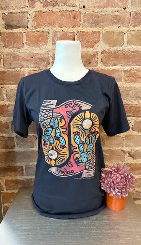 Cactus Boots Graphic Tee