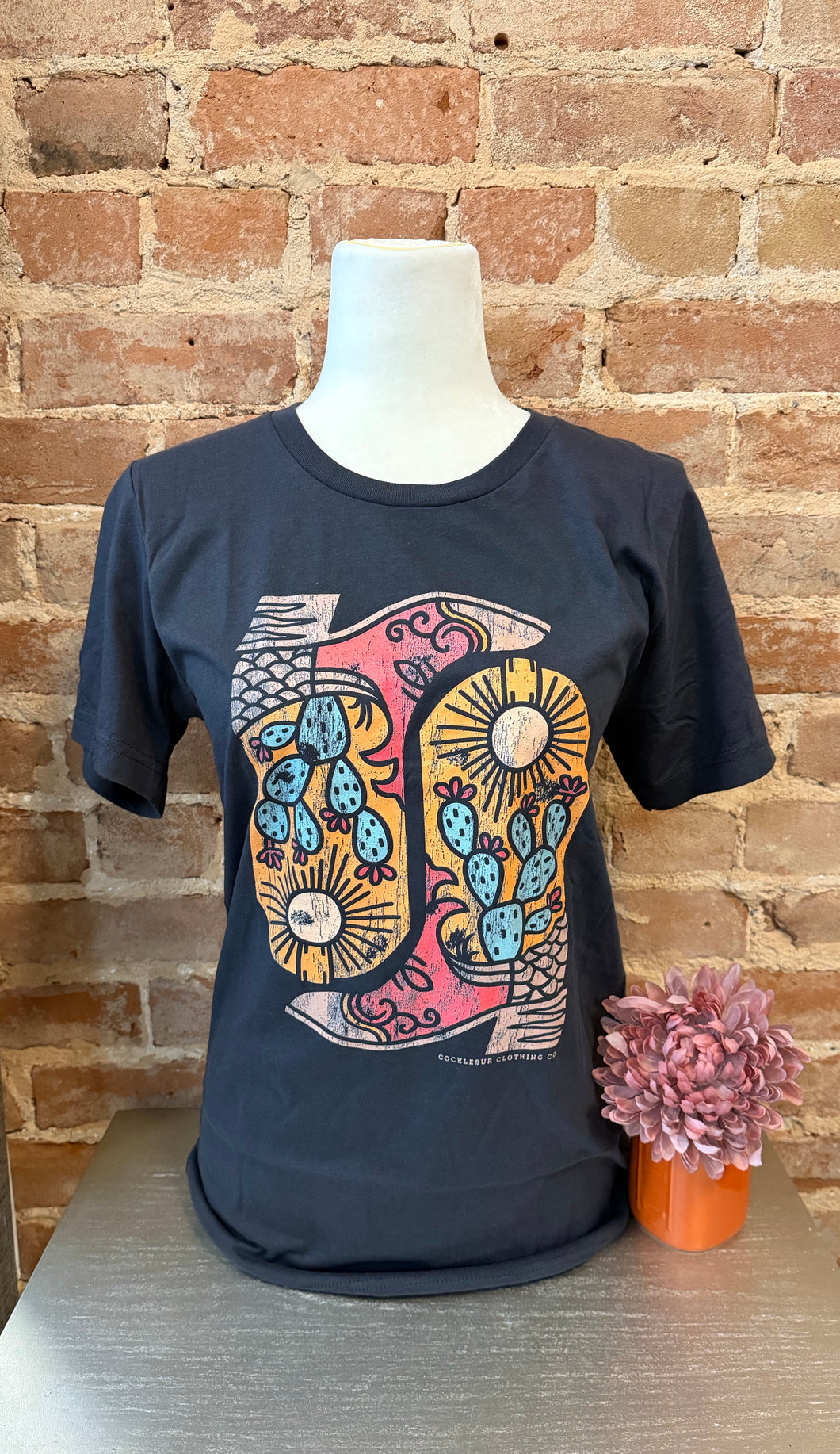 Cactus Boots Graphic Tee