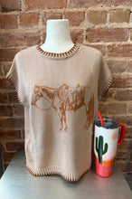 Cowpony Sweater Vest
