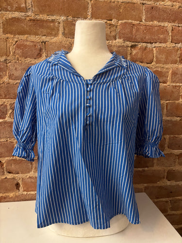 Striped Short Sleeve Top