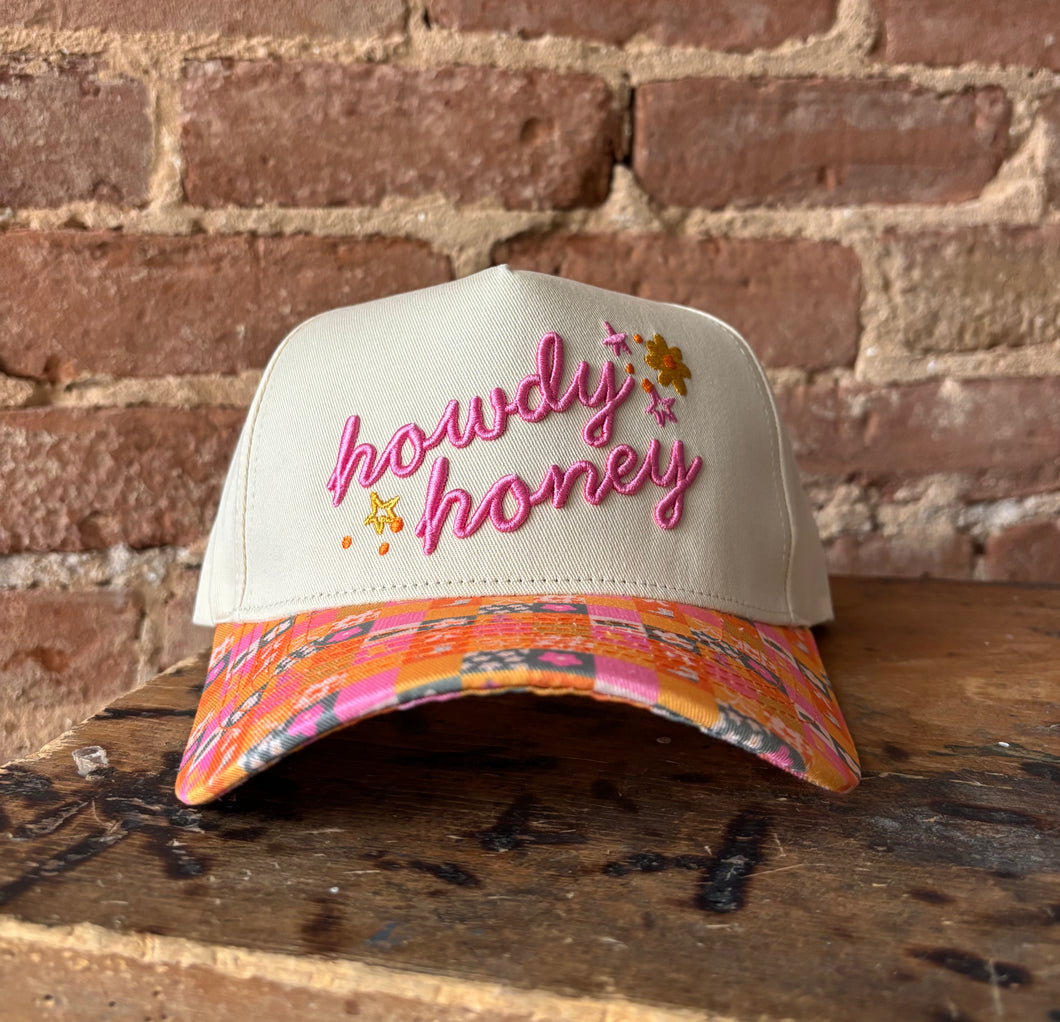 Howdy Honey Canvas Cap