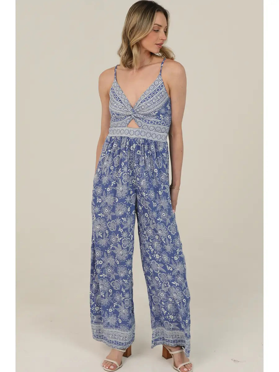 Peekaboo Cutout Jumpsuit