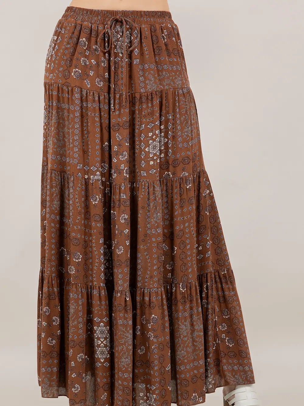Tiered Maxi Skirt