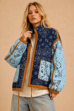 Patchwork Bandana Quilted Jacket
