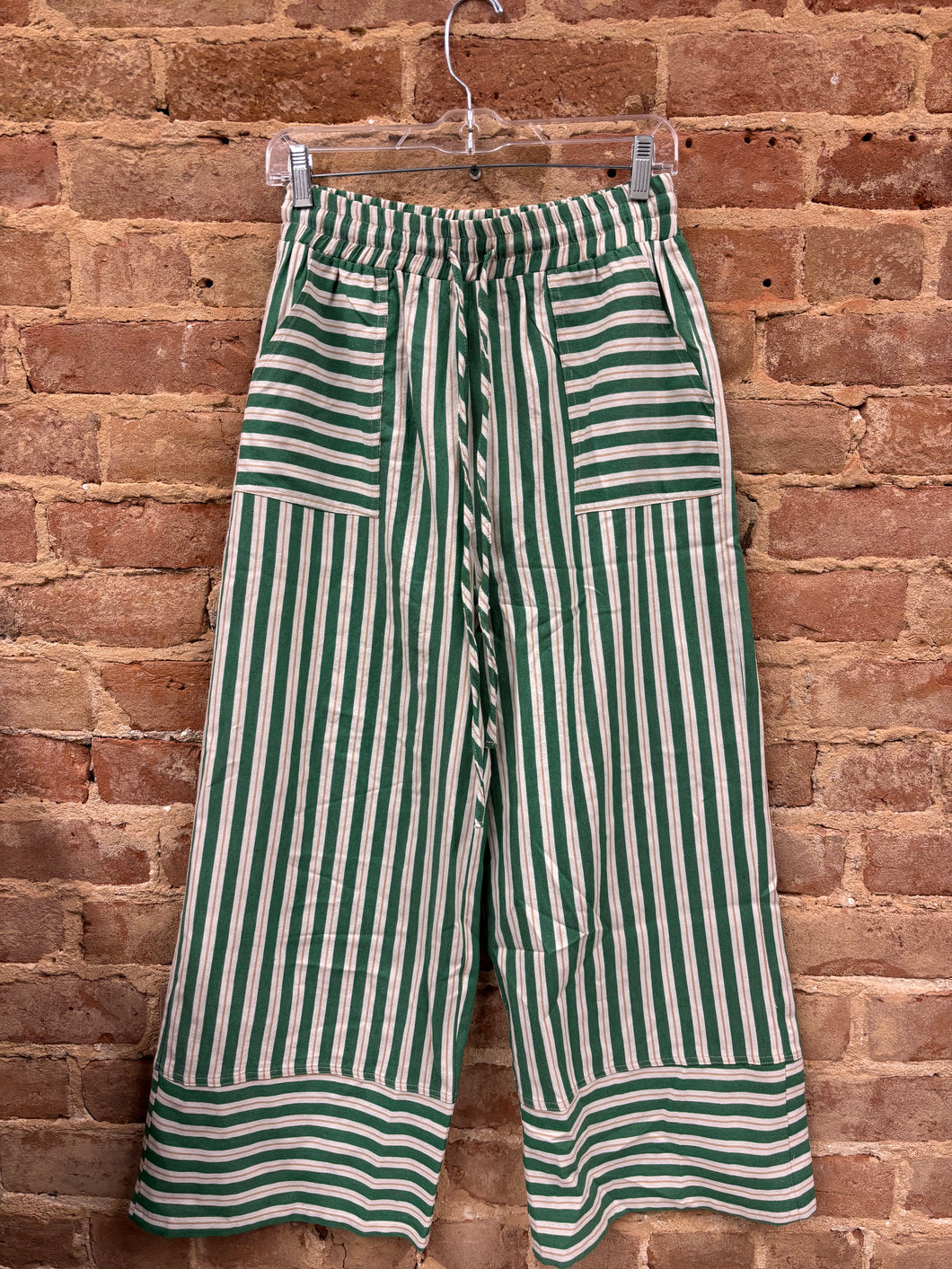 Striped Wide Leg Pants