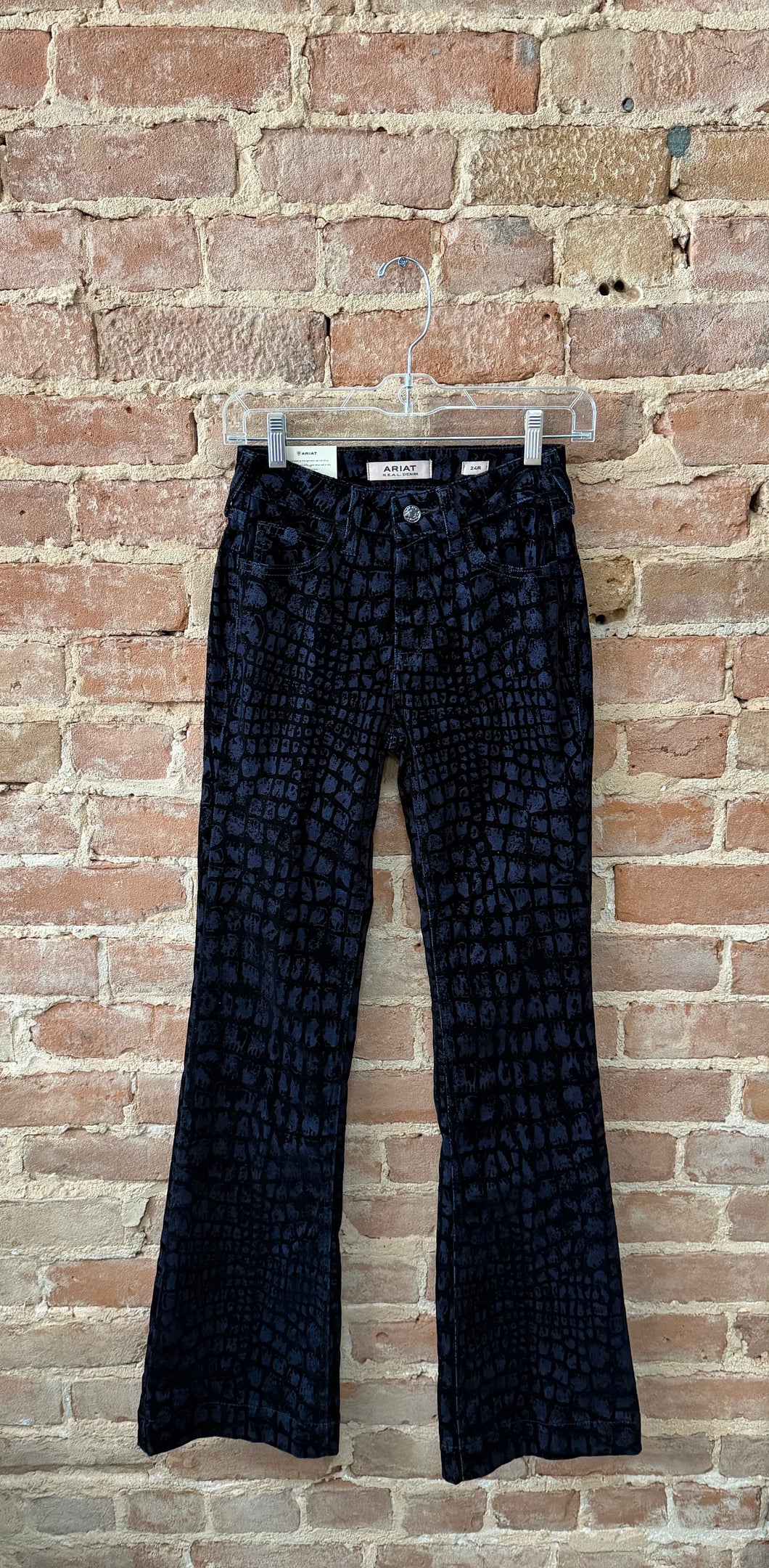 Ariat Croc Flock HR Midnight Slim Trouser
